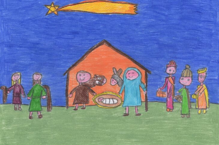 foto disegno natività